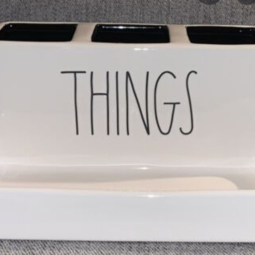 Rae Dunn Things Desk Organizer